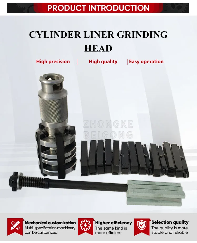 90-130mm Multi-Head Diamond Honing Stone Cylinder Bore Engine Honing Tool Honing