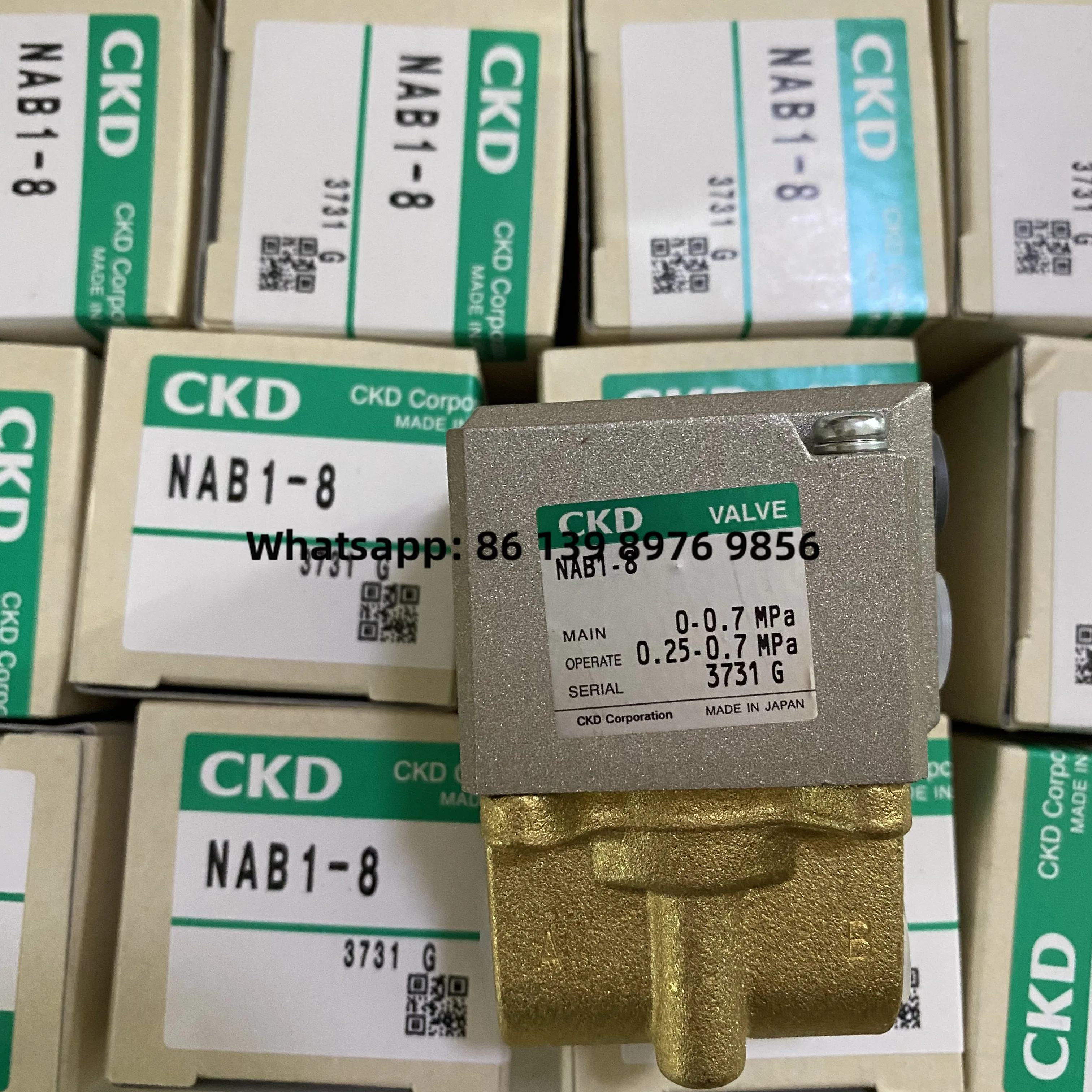 CKD Solenoid Valve Nab1-8 Nab1-10 Nab1-8-0B  Nab1-10-0B