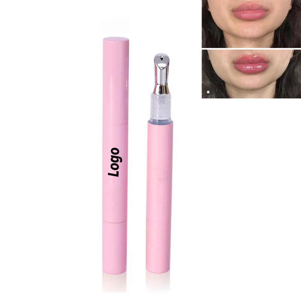

Custom Logo 3colors Lip Oil Private Label Cruelty Free Plumping Long-lasting Moisturizing Spicy Makeup Wholesale Pink Package