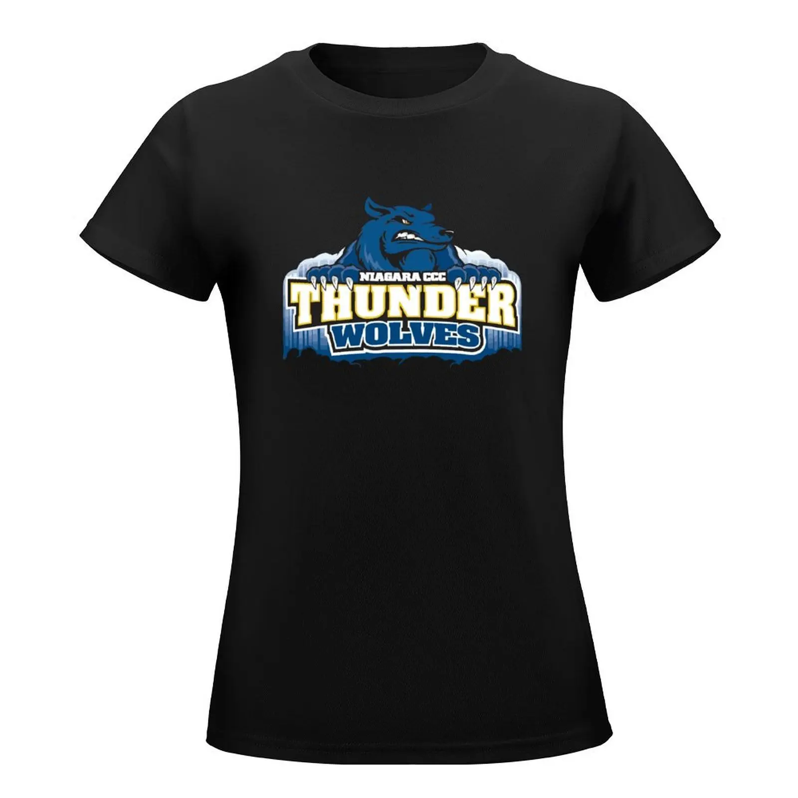 Niagara (NCCC) Thunderwolves T-Shirt anime sweat plus sizes kawaii clothes Women clothing