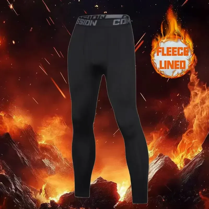 السراويل الضيقة الحرارية للخريف والشتاء الأكثر مبيعًا، ناعمة ودافئة، مريحة ومسامية، للجري #5