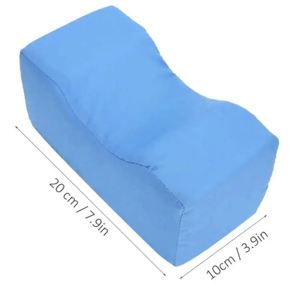 Reposapiés de esponja para piernas, cojín de espuma viscoelástica para relajación, almohada de soporte de masaje, cojín de soporte para aliviar el dolor de piernas portátil suave