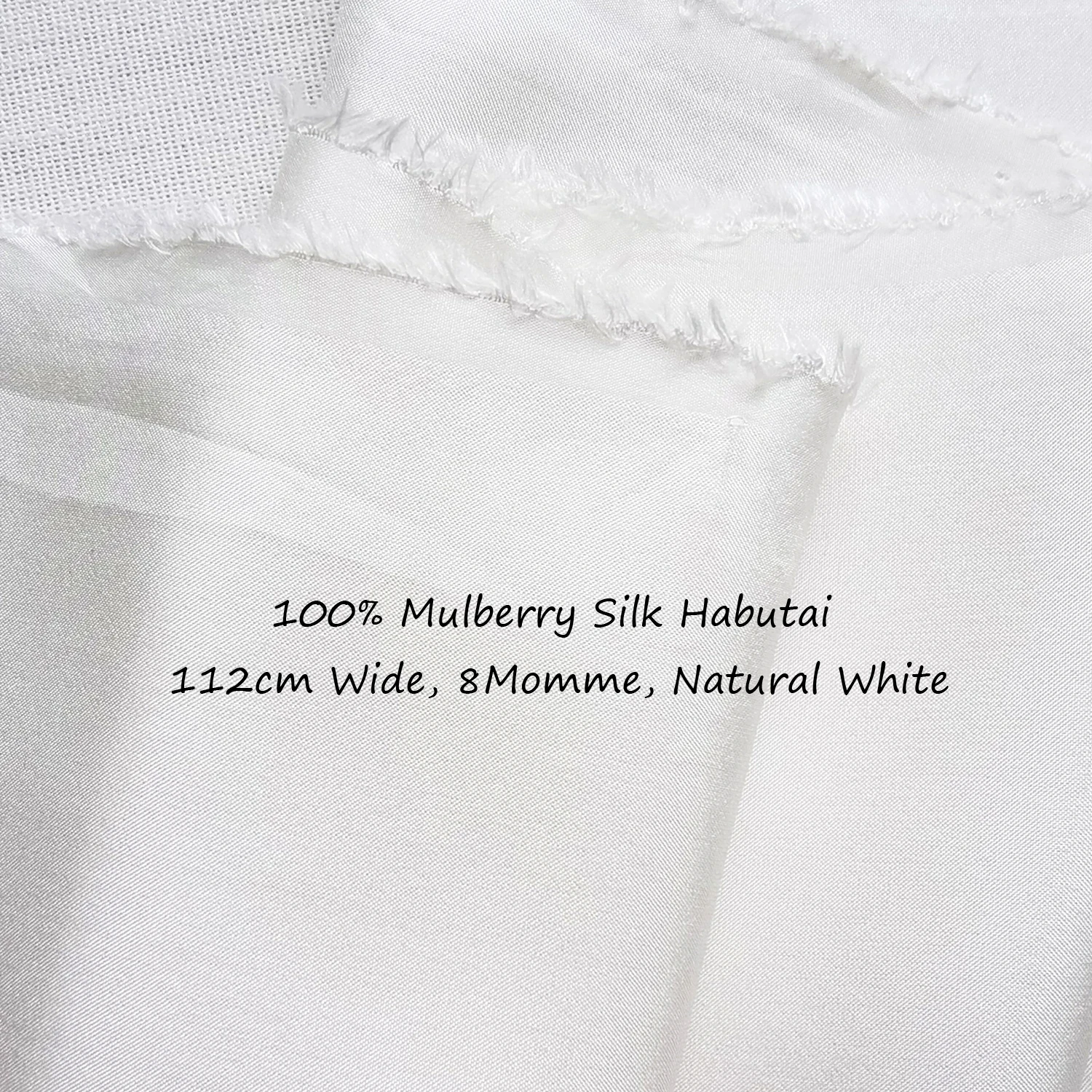 44'' Wide By Meters Natural White Silk Habutai Material Linings 100% Mulberry Silk Fabric Habotai