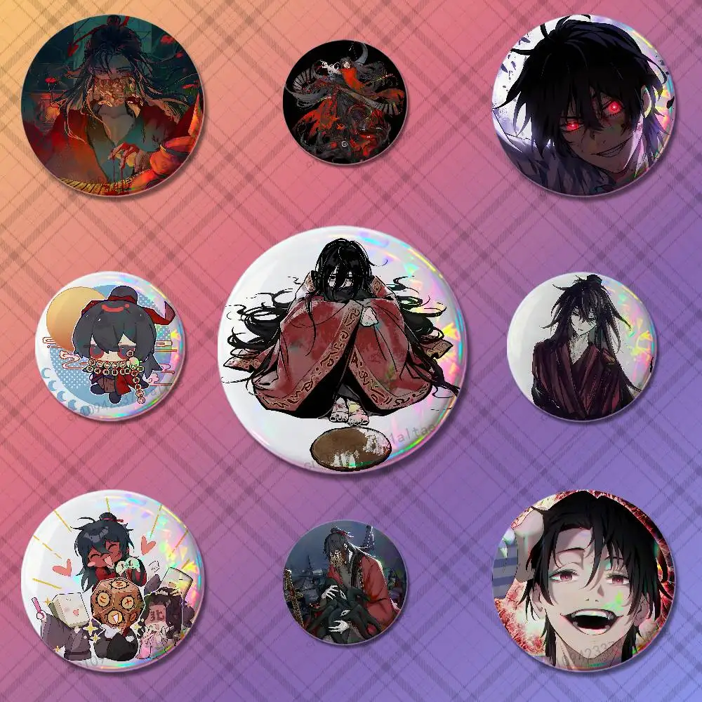 Dao OF The B-Bizarre Immortal Badges 25mm 32mm 44mm 58mm 75mm Round Cosplay Pin Bag Decor Fans Collect Friends Gifts Souvenir