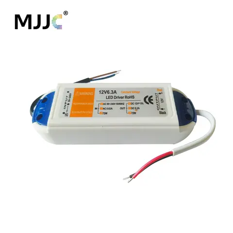 DC12V Power Supply AC 110V 220V to 12V LED Power Transformer Adapter 18W 28W 48W 72W 100W 12 Volt LED Driver for LED Strip Light