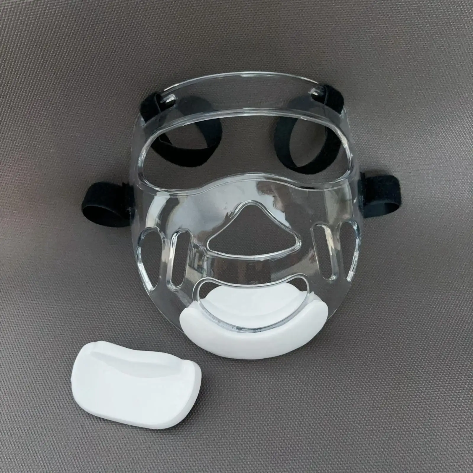 Clear Taekwondo Mask Training Equipment Face Shield Protection for Martial Arts Sparring Karate Boxing Adults