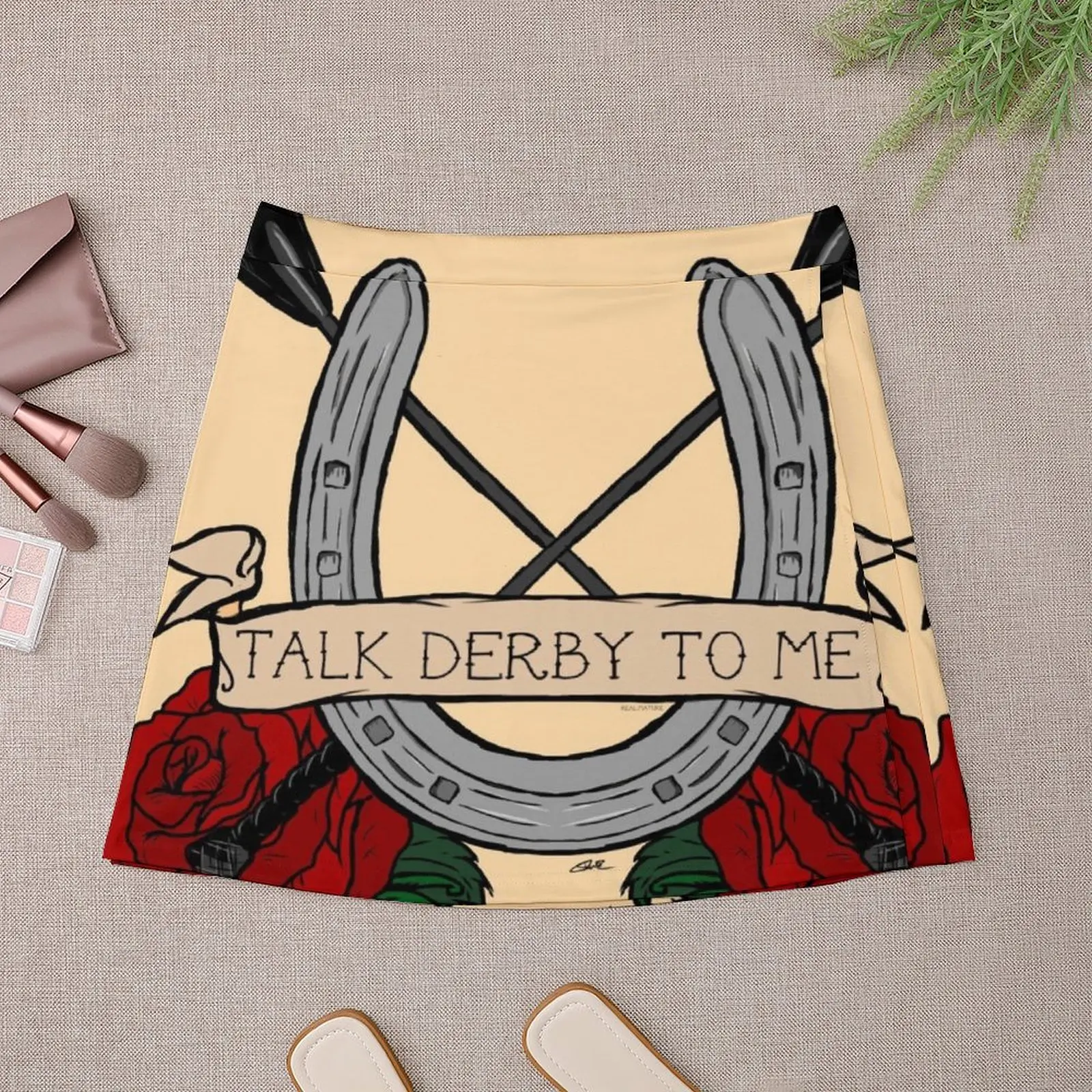 Talk Derby To Me Mini Skirt japanese style summer clothes Mini Skirt