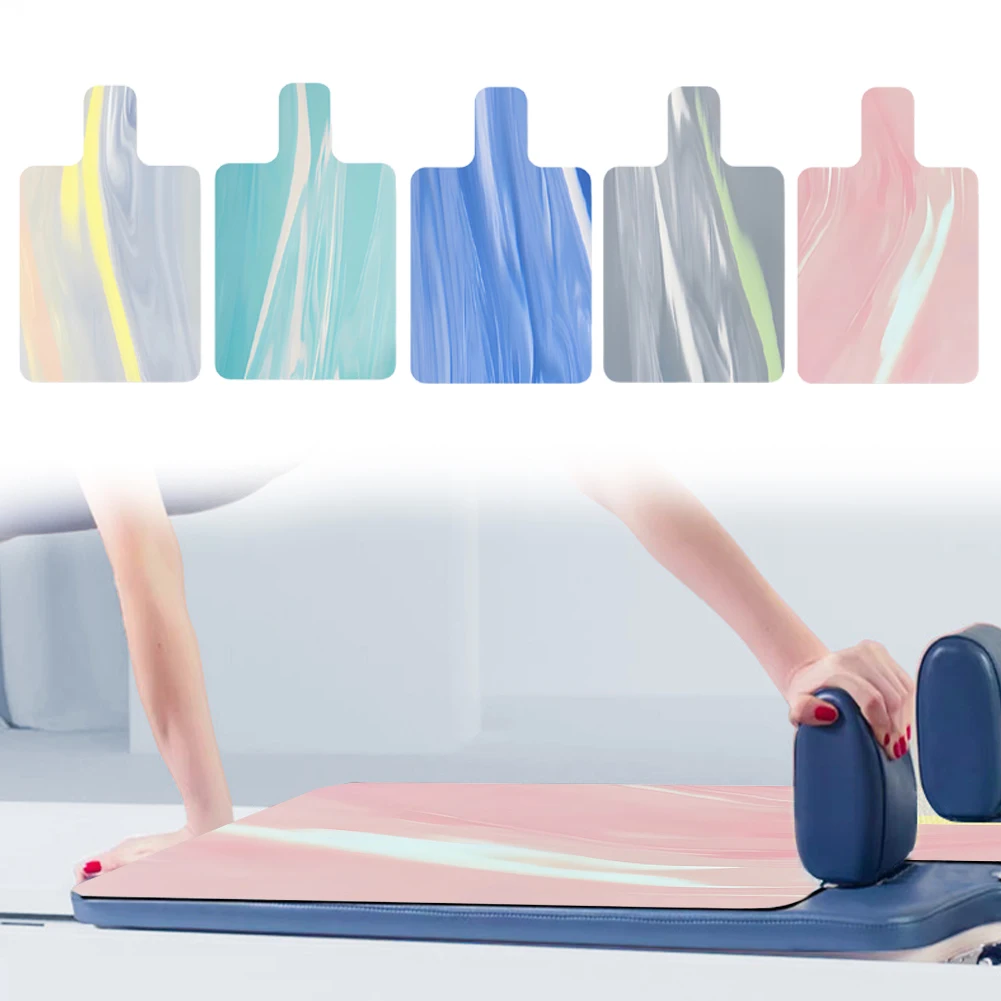 

Suede Yoga Mat Pilates Floor Mat Multi-Function Non Slip Exercise Mat 39x24in Ultra Thin Fitness Mat for Yoga Pilates