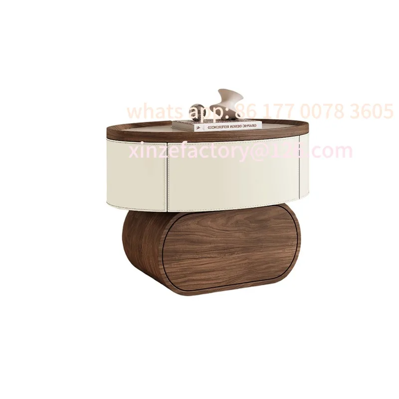 

Customizable Creative Modern Bedside Tables Cream Style Storage Trendy Nightstands Simple Aesthetic Mesitas De Noche Bedroom