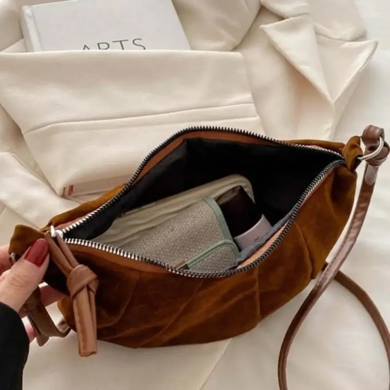 brown satchel handbag