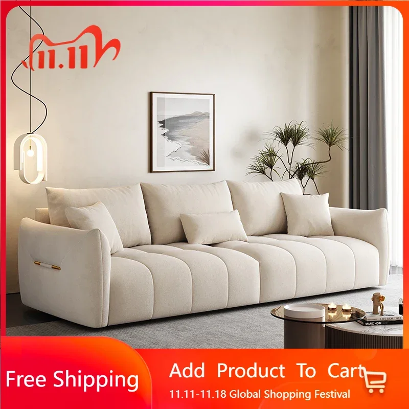 Cozy Modern Fancy Sofas Lazy Simple Relaxing Designer Living Room Sofas Recliner Floor Reading Divani Da Soggiorno Furniture