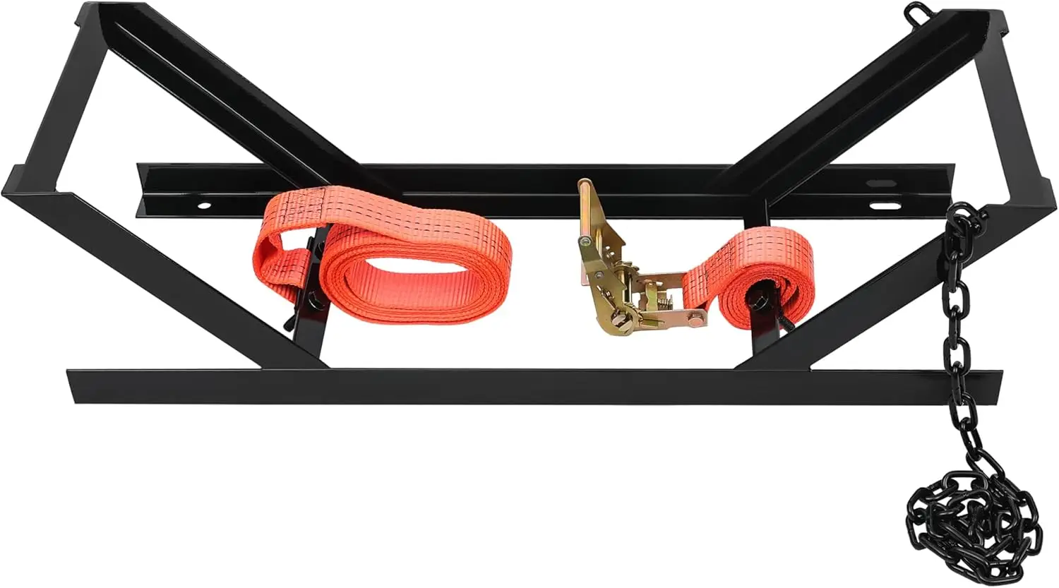 

Держатель запасного колеса для полугрузовиков с регулируемым ремнем с храповым механизмом, портативная стойка для хранения прицепов класса 8,