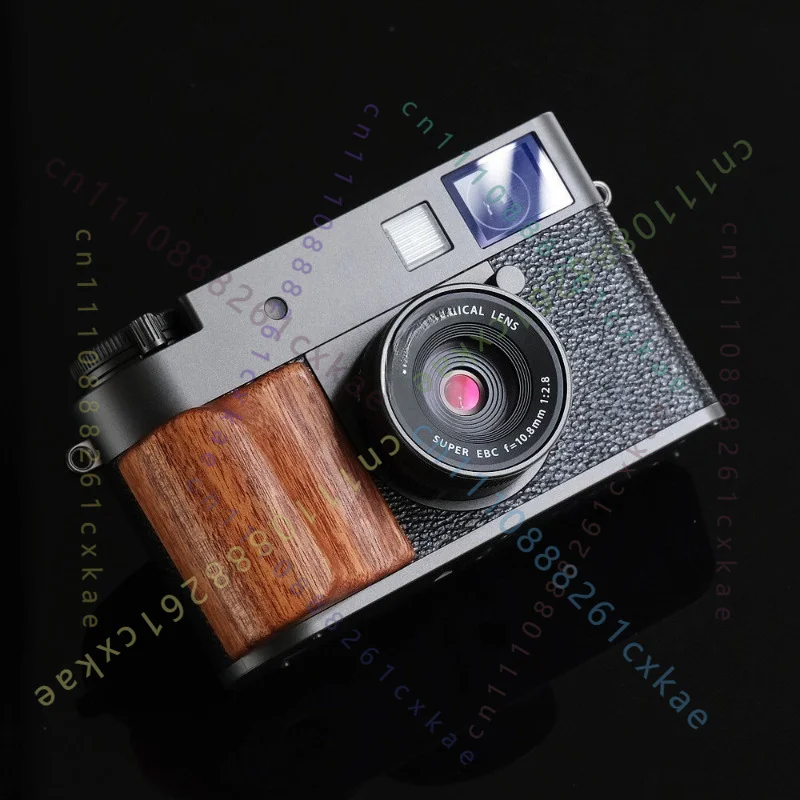 1pcs Shutter Button Camera grip handle made of solid wood suitable for Fuji XHALF