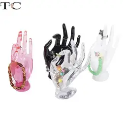Plastic Ok Hand Model Ring Display Props Jewelry Hand Jewelry Display Rack Window Bracelet Decoration Jewelry Rack