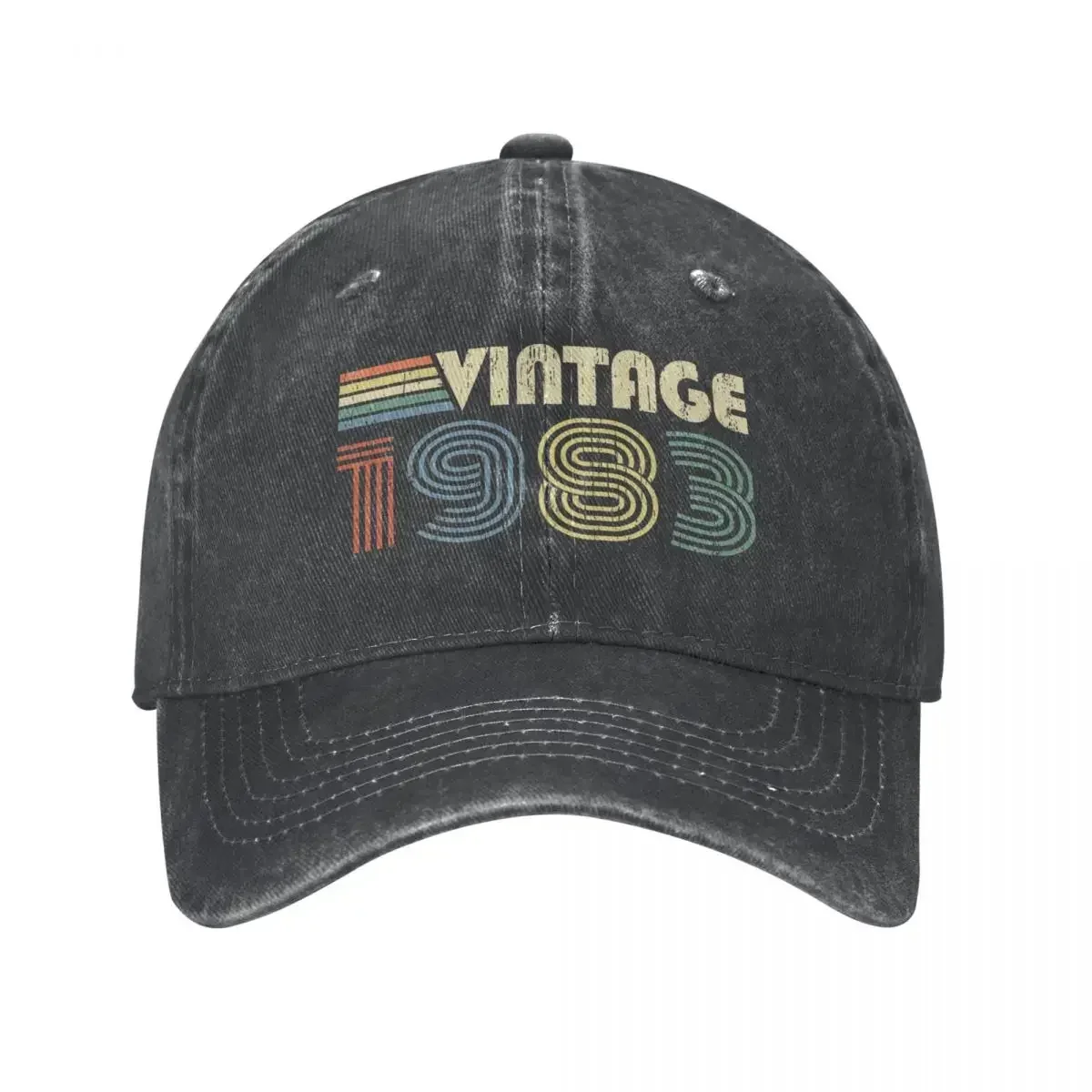 2022 New 1983 40th Birthday Gift Washed Cotton Baseball Caps Snapback Hat Dad Visor Cap Spring Summer Vintage Casquette Gorras