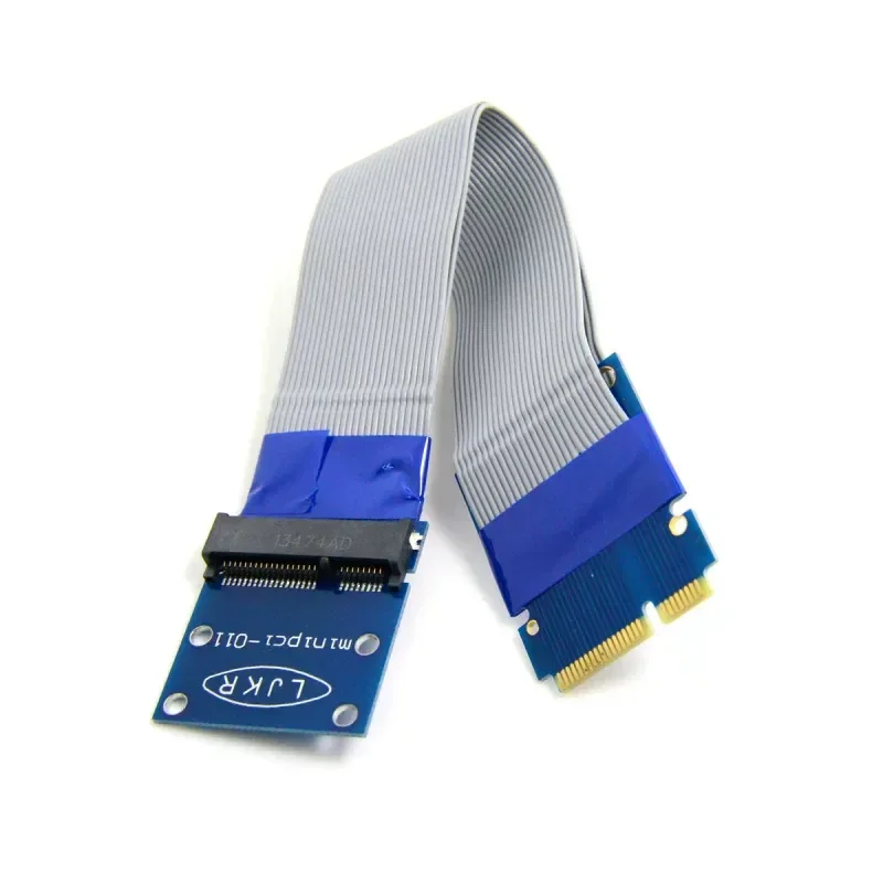 for SA-147 Mini PCI-E Extension Cable Mini PCIe to Mini PCIe Notebook Network Interface Card Adapter Cable