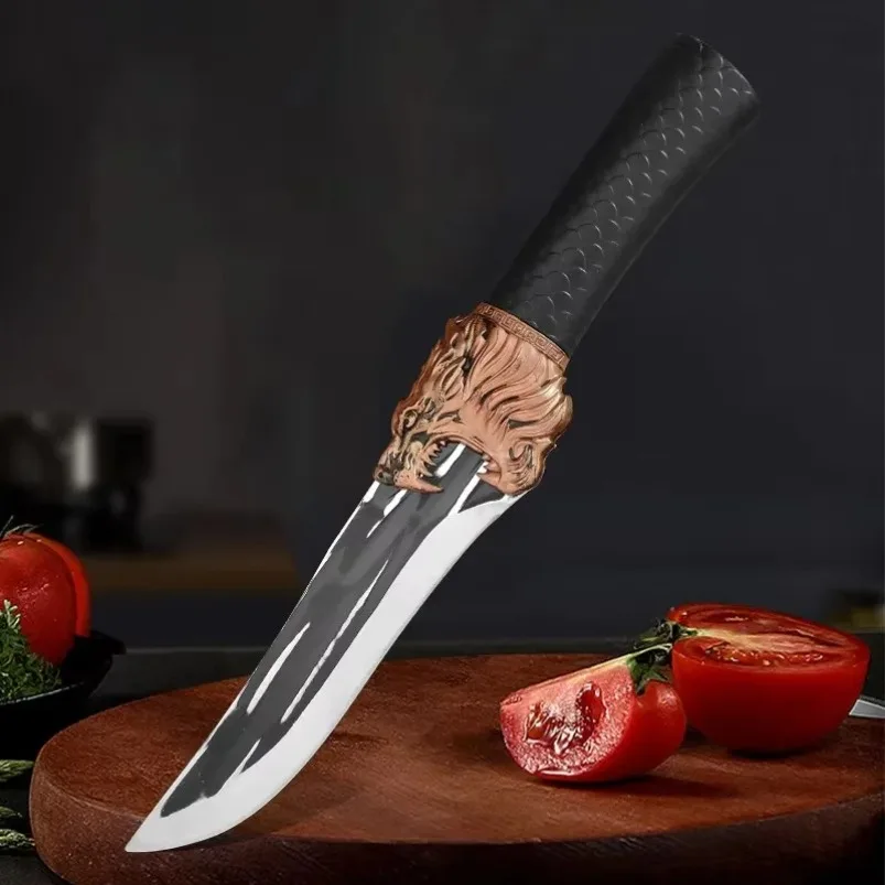 Buther Boning Knife Stainless Steel Chef Slicing Meat Fish Fruit Knife Sharp Plastic Handle Barbecue and Cooking Kitchen Knives