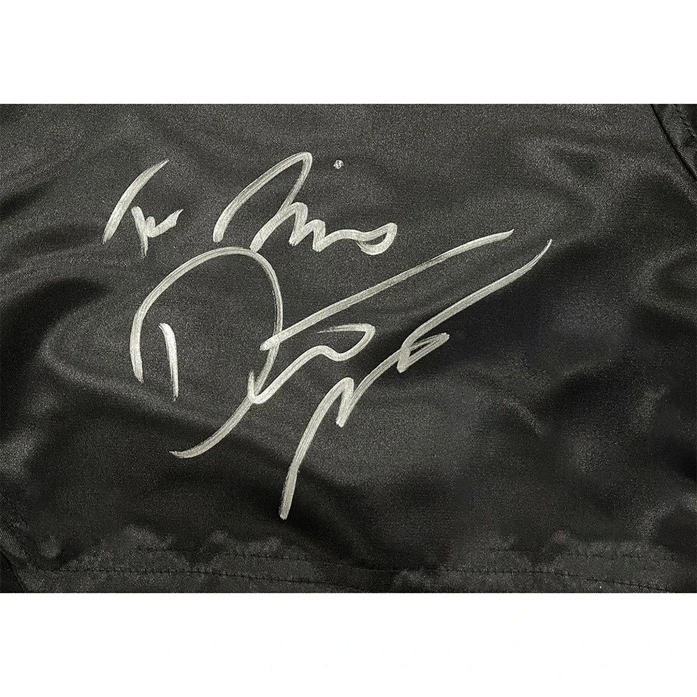 Top boxer Dustin Poirier Retro Signed Custom Fight Shorts Men Women MMA Octagonal Cage Oversized Jujutsu Training Shorts ﻿