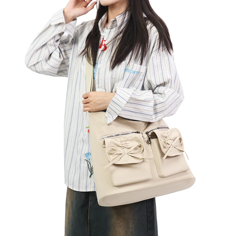 Tiptoegirls خفيفة الوزن عالية الجودة أكسفورد حقيبة التسوق سيدة حقائب كتف شعبية النسيج المرأة حقيبة ساعي حقيبة امرأة الموضة #2