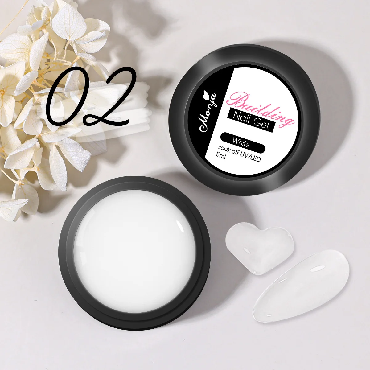 5/15 ml klarer, antihaftbeschichteter Handverlängerungs-Gel-Nagellack, 3D-Formung/Bildhauerei/Schnitzerei, UV/LED-Gel, milchiges Gelee, hartes Gel, Maniküre, DIY