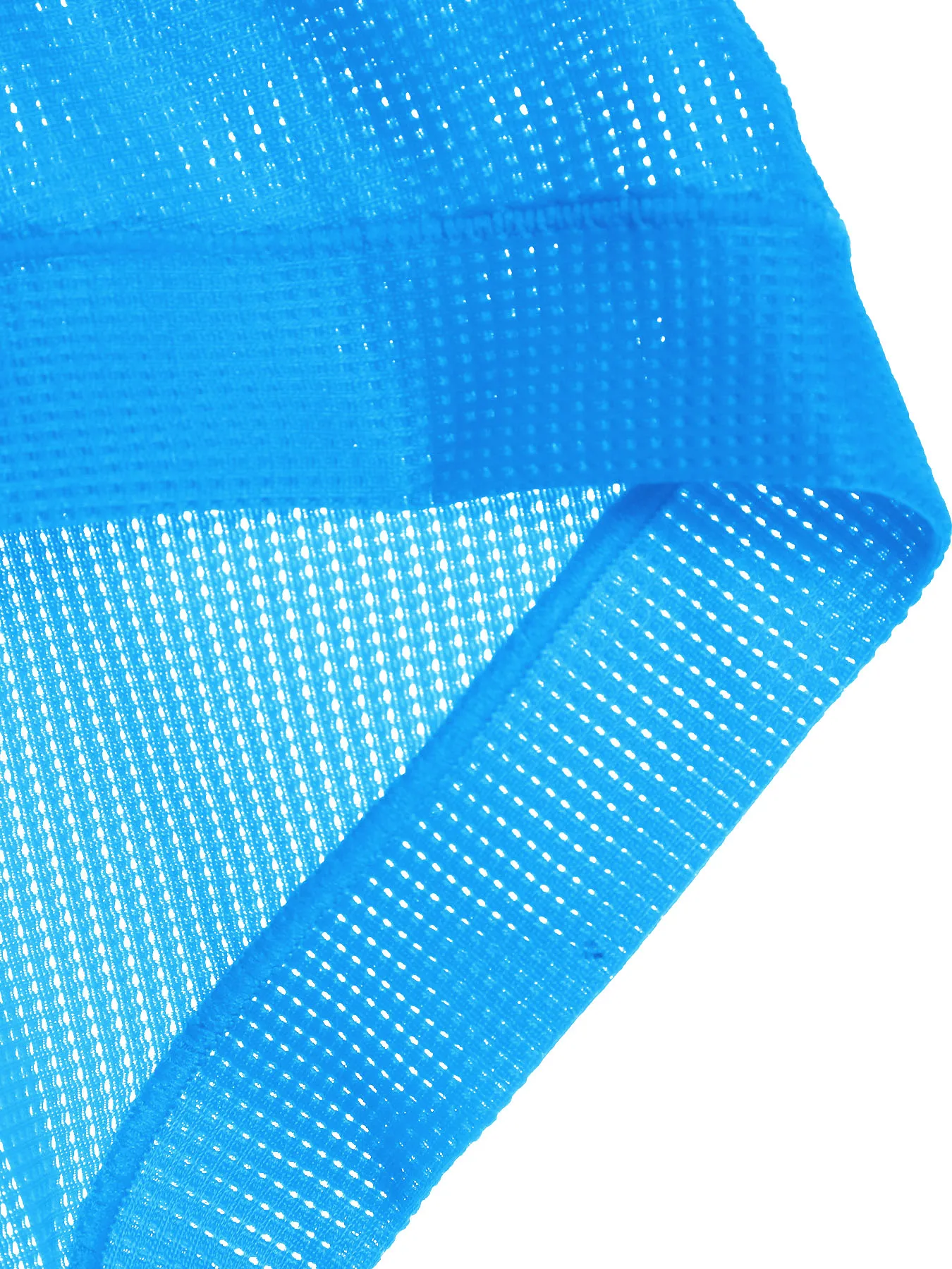 بنطال مثلث شبكي ناعم وخفيف الوزن يسمح بمرور الهواء للرجال بخصر منخفض وجيب على شكل حرف U، رياضي نحيف، لون نقي، تصميم بسيط