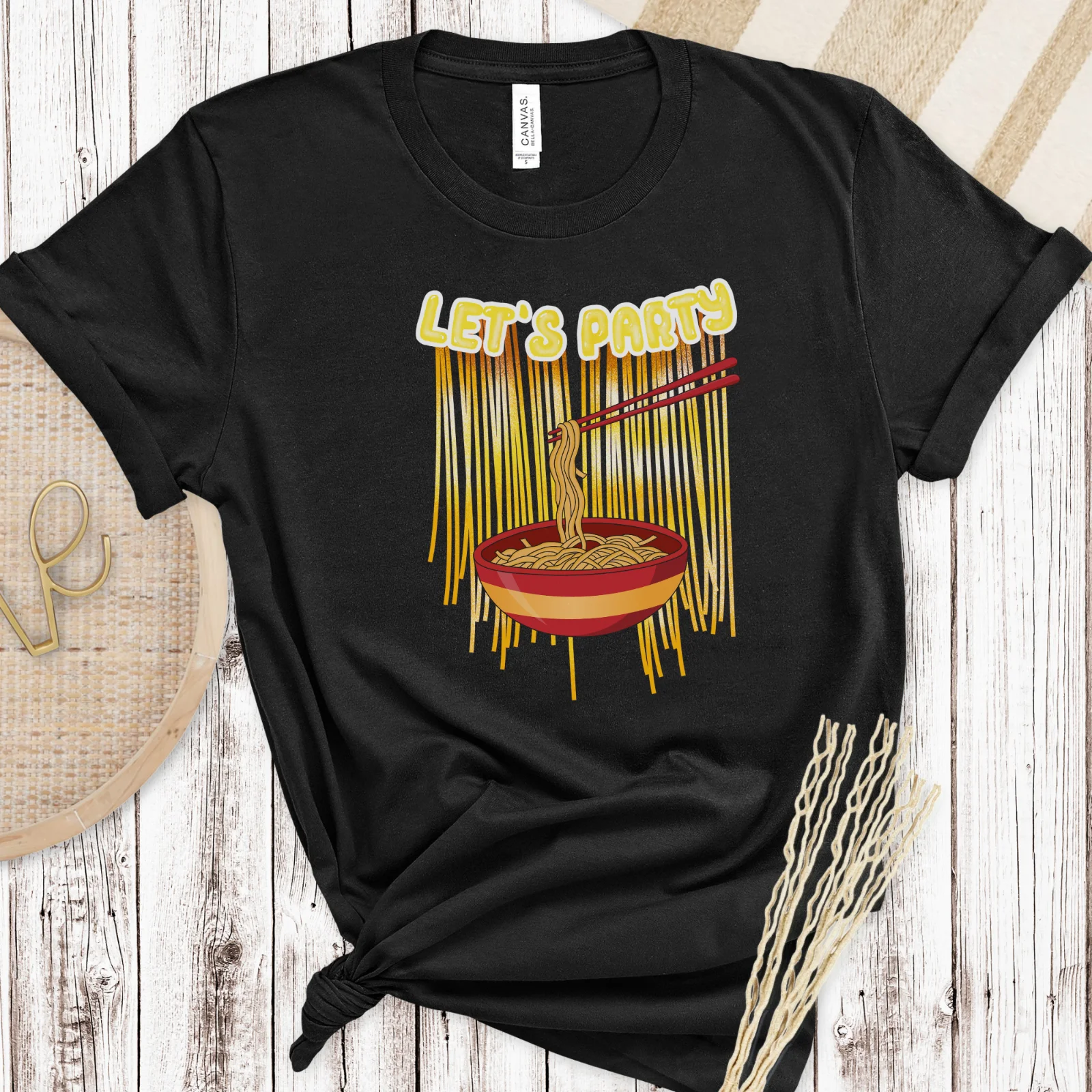 Ramen Noodle Shirt for College Student TShirt Noodles Funny T-Shirt Ramen gift