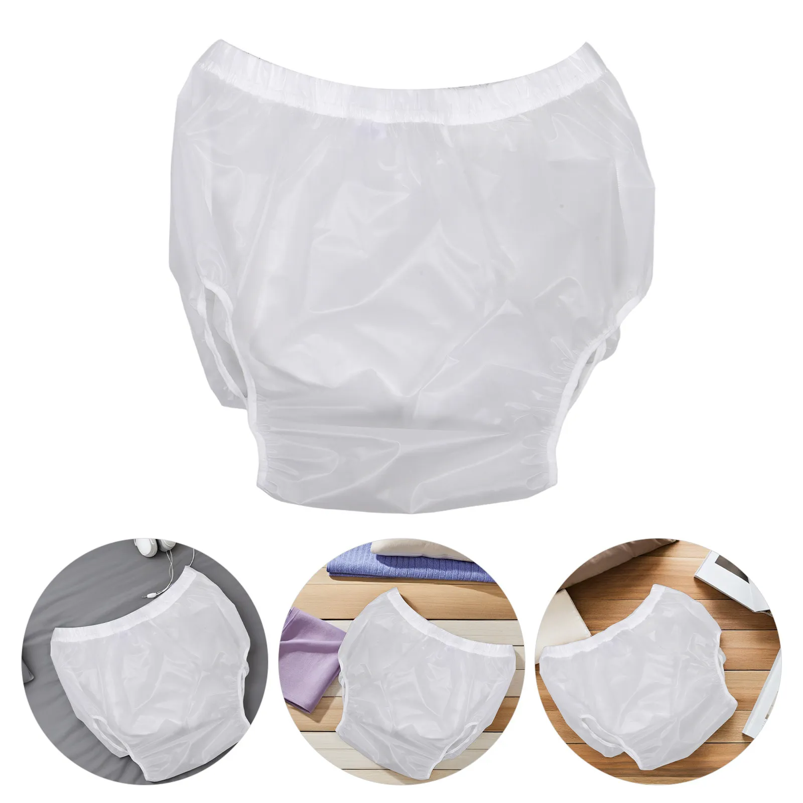 Reusable Adult Leakproof Cloth Diaper Incontinence Pants Unisex Waterproof Elderly Underwear Women Men Senior Disability Xxl