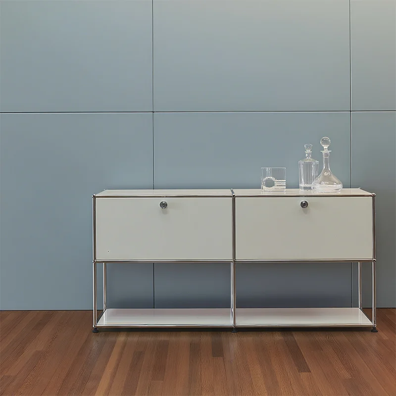 Module Modular DIY Furniture Sideboard Customized Size  Cabinet Stainless Steel Tv Stand Living Room