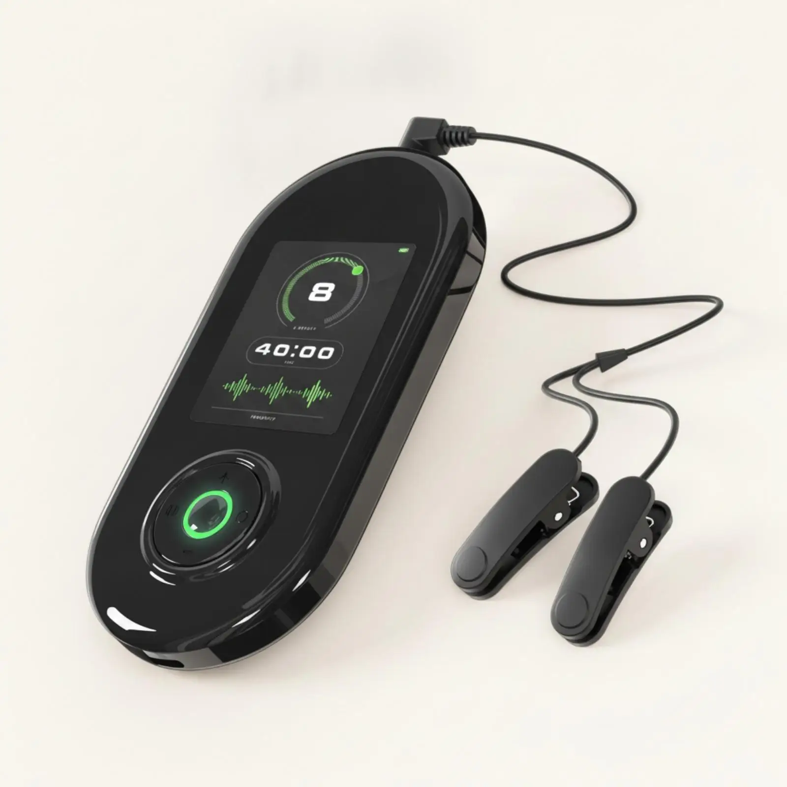 Sleep Auxiliary Device with Display Handheld Microcurrent Helper for Restful Nights at Home Workplace or Journeys