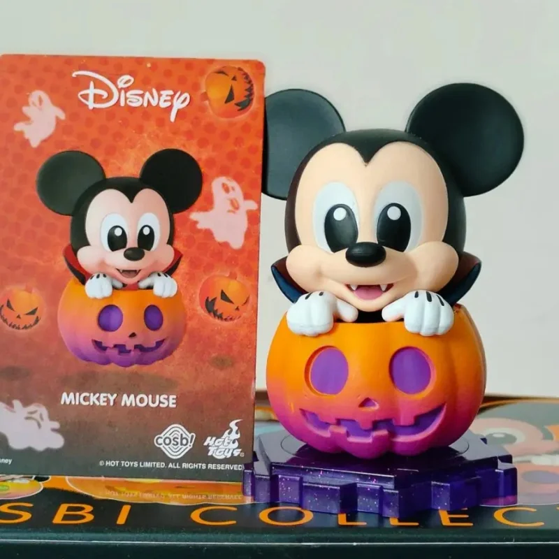 Caja ciega de dibujos animados de Mickey Mouse y sus amigos, colección de adornos de escritorio, modelo Kawaii, juguete, regalo de Halloween