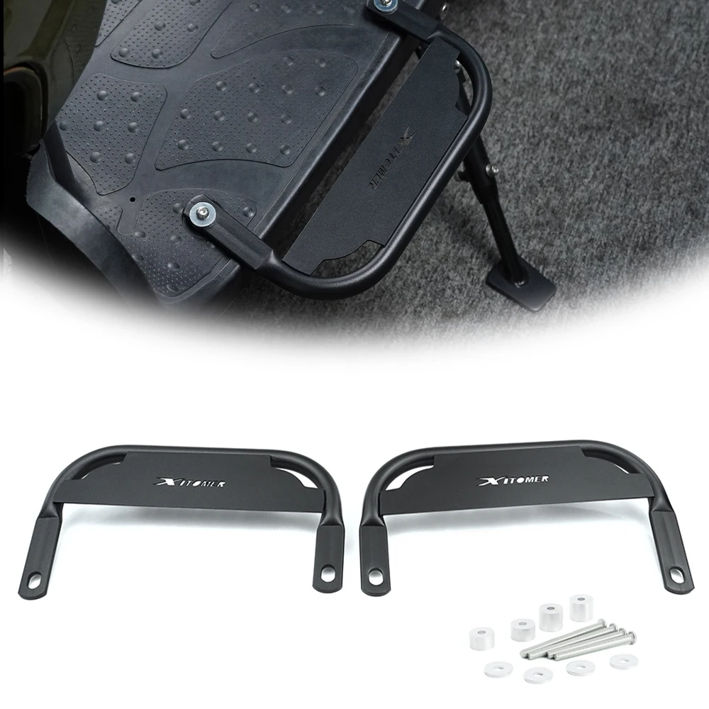 Motorcycle Steel Wing Extension Pedal For Honda Ruckus 50 (Zoomer) 2003-2024 Rider Extend Foot Peg Footrest Extension Bracket