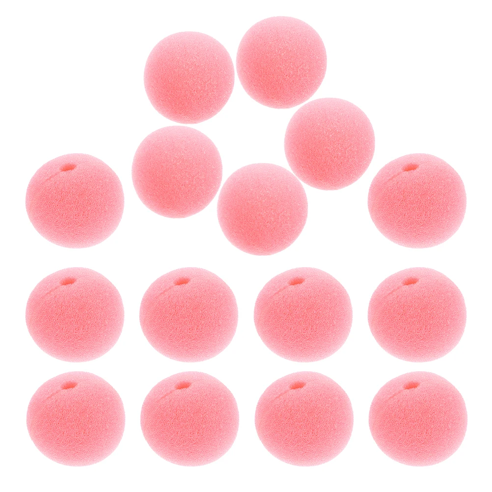 

30pcs Clown Nose Prop Sponge Material Party Cosplay Magician Show Accessories Halloween Decor Reusable Design Christmas Circus