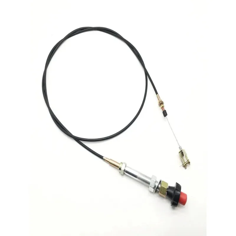 1pc Fuel Controller Cable Pull Rope Engine Throttle Cable for Swe50 60 70 80 90 Accelerator Cable 2.5M Boat Tractor Forklift