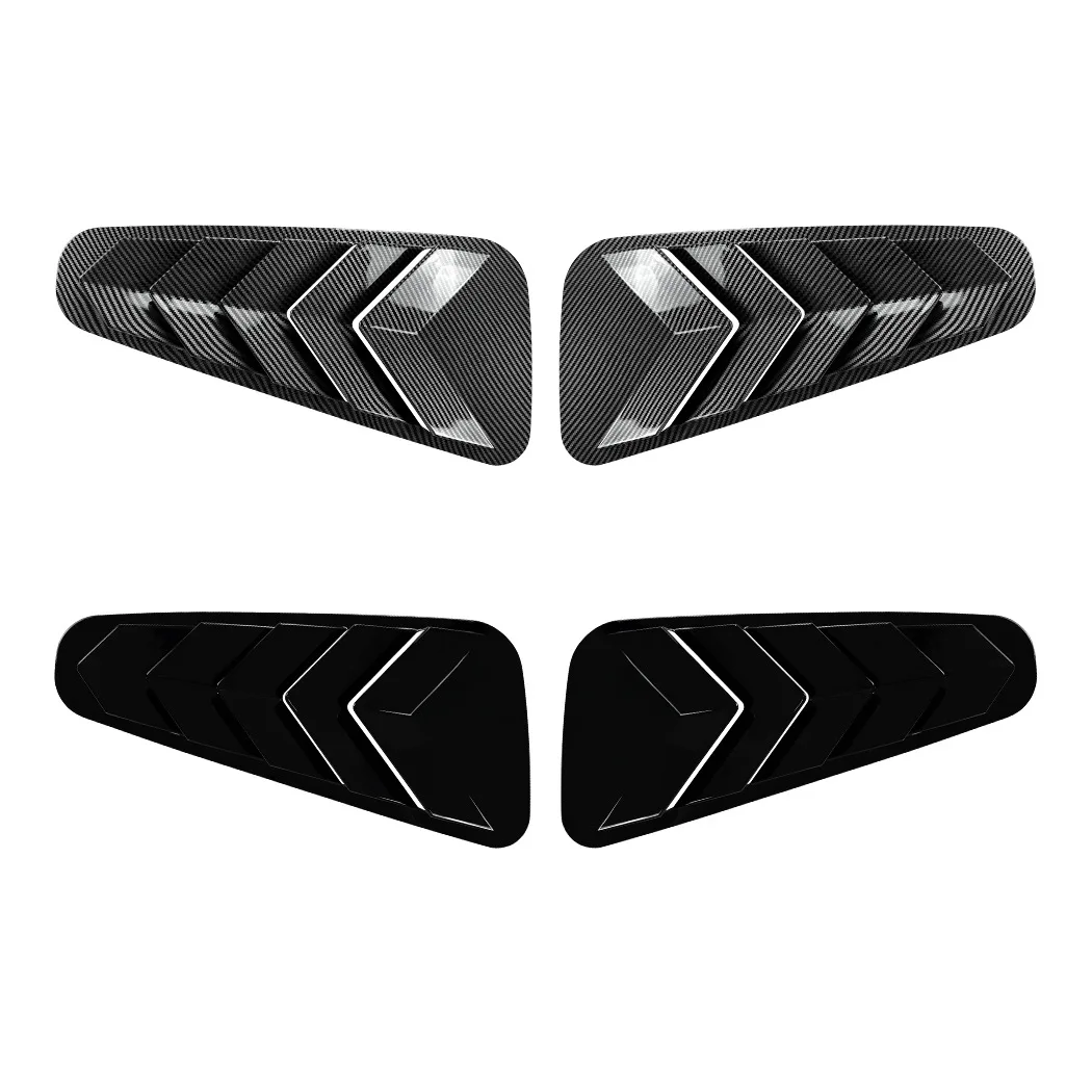 Triangular Window Louver Sticker Spoiler Modification Fit for Ford Mustang MK5 2005-2014