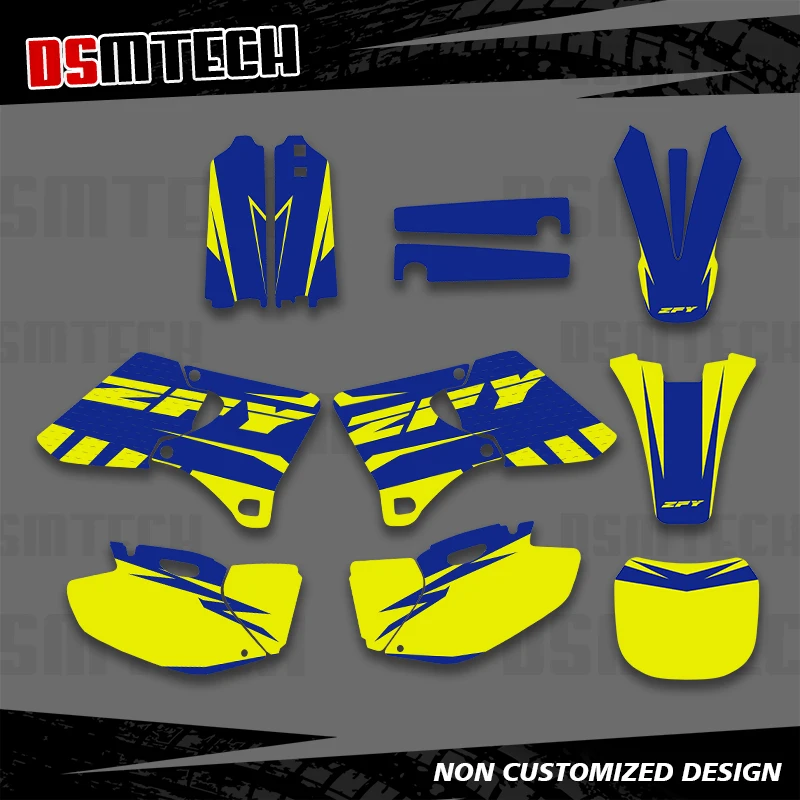 

DSMTECH Graphics Background Decal Sticker Kit for Yamaha YZ250F YZ400F YZ426F YZF 250 400 426 F 1999-2002 YZ 250F 400F 426F