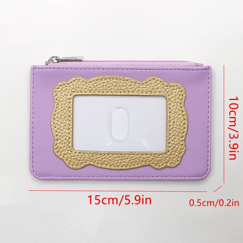 Friends TV Series Top Zip Coin Purse Id Holder Wallet Cute Student Wallet Fashion Card Pocket - view 2