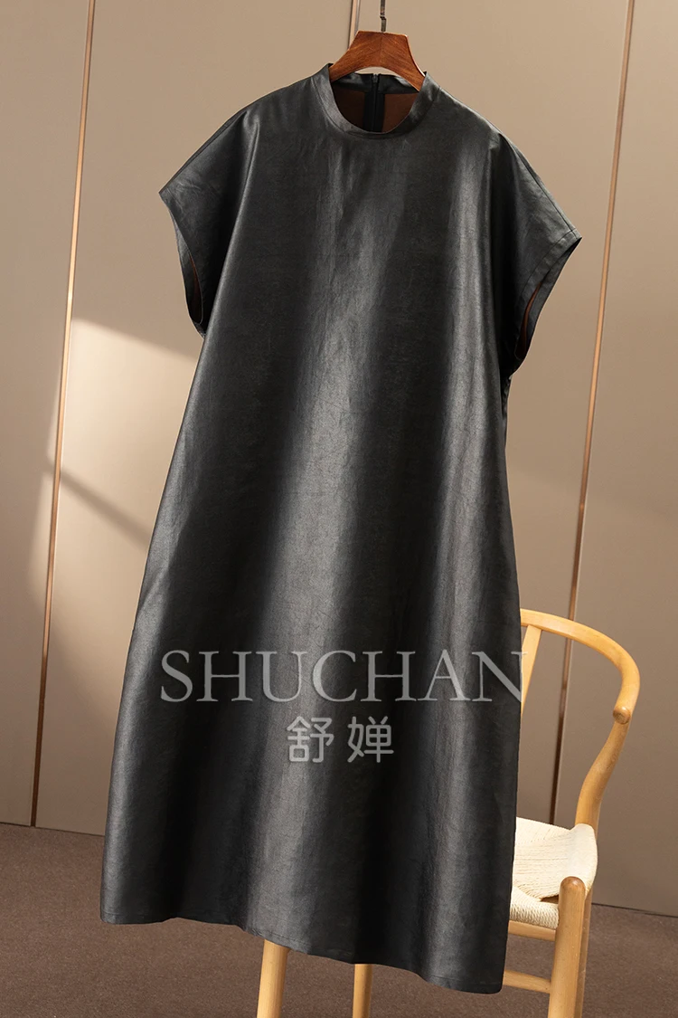 Nieuwe Hoge Luxe Sfeer Zware Geurige Cloud Garen Tas Rotator Mouw Zijden Jurk Vrouwen 54B4 Vestidos Elegantes Para Mujer