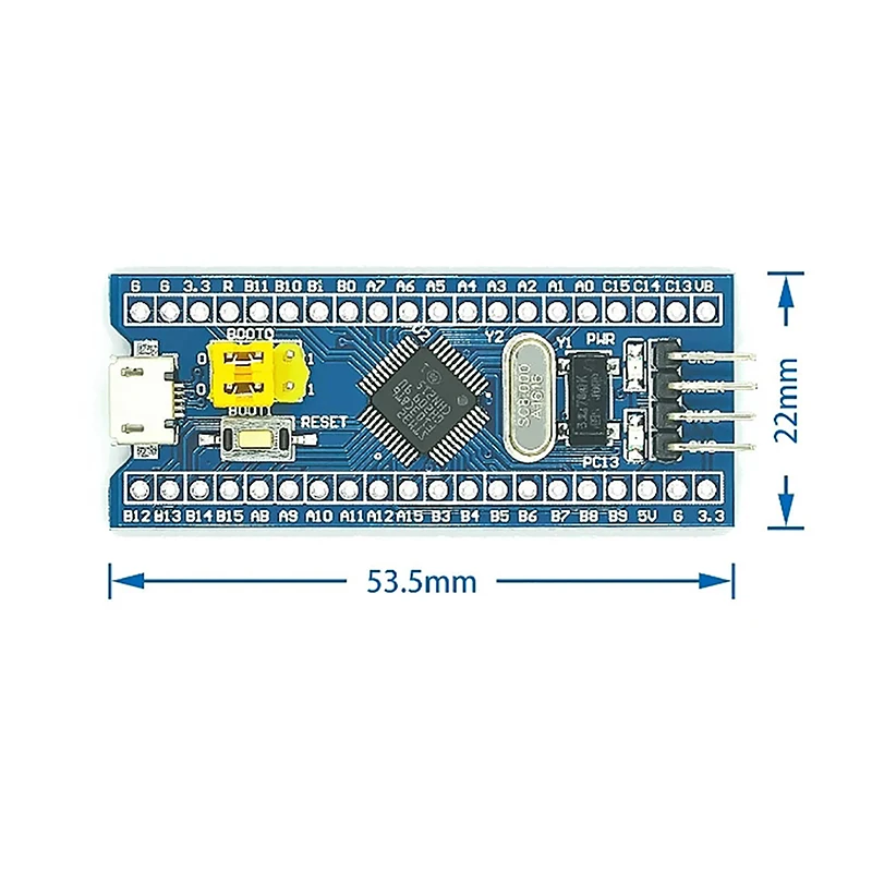 Stm32f103c8t6 Stm32f103c6t6 Arm Stm32 Minimum Systeem Ontwikkeling Board Module Voor Arduino 1Pc Diy Accessoires