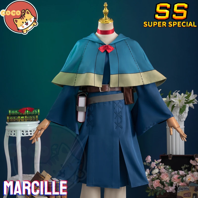 Delicious in Dungeon Marcille Cosplay Costume Anime Delicious in Dungeon Marcille Dungeon Attire Costume Marcille Wig CoCos-SS