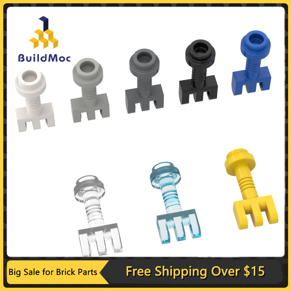 10Pcs MOC Parts 2433 Hinge Bar Compatible Bricks DIY Assmble Building Blocks Particle Kid Puzzle Brain Toy Gift