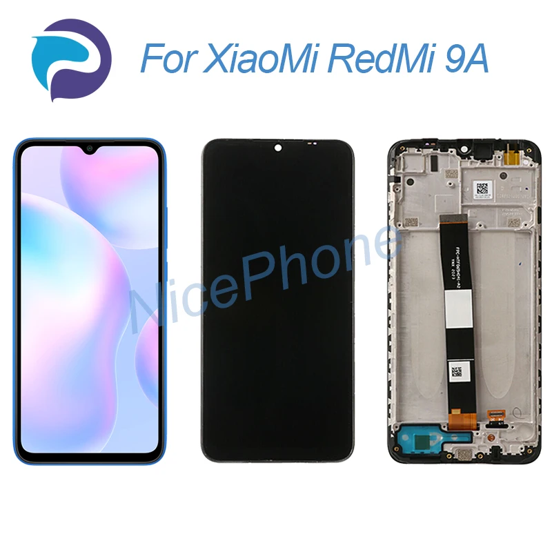 

For RedMi 9A LCD Screen + Touch Digitizer Display M2006C3LG, M2006C3LI, M2006C3LC, M2004C3L RedMi 9A LCD Screen