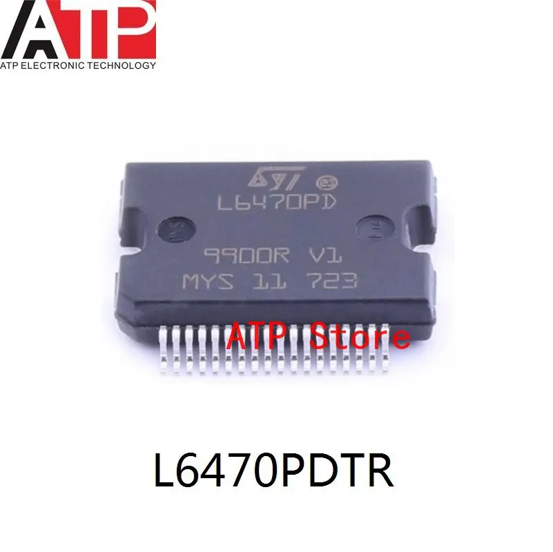 5pcs/lot 100% New Original L6470PDTR L6470PD SSOP-36 Bipolar Motor Driver IC DMOS SPI PowerSO-36