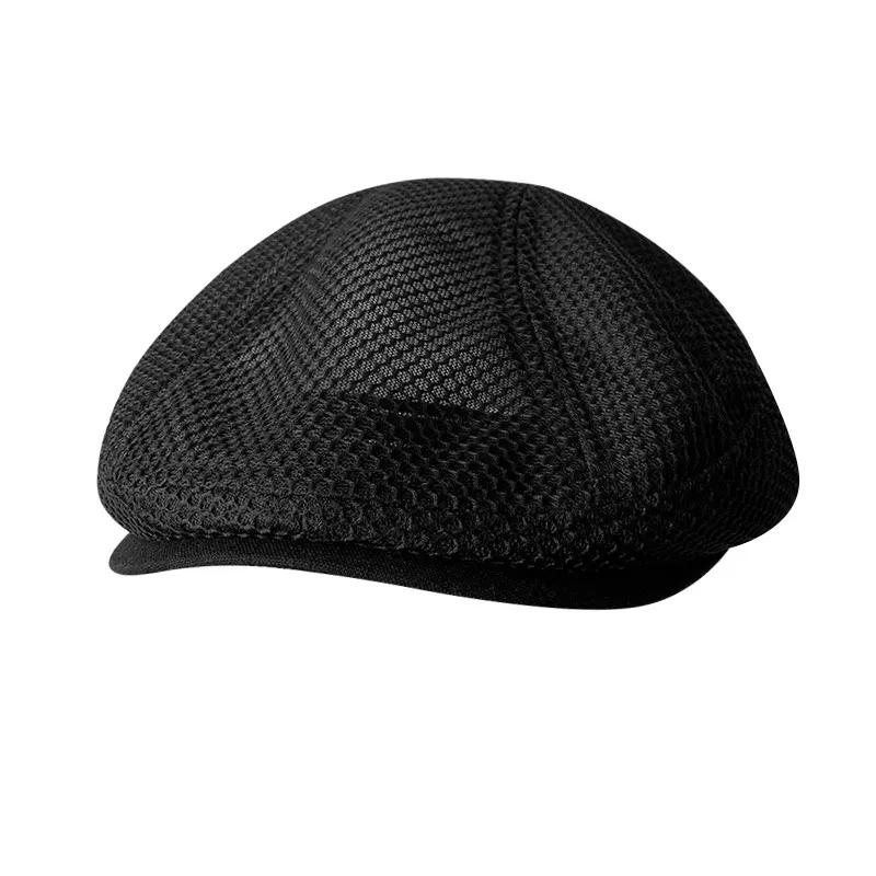 Men Summer Spring Summer Newsboy Cap New Breathable Beret Men's Women's Literary Retro Hat England Hats Male Hats 60