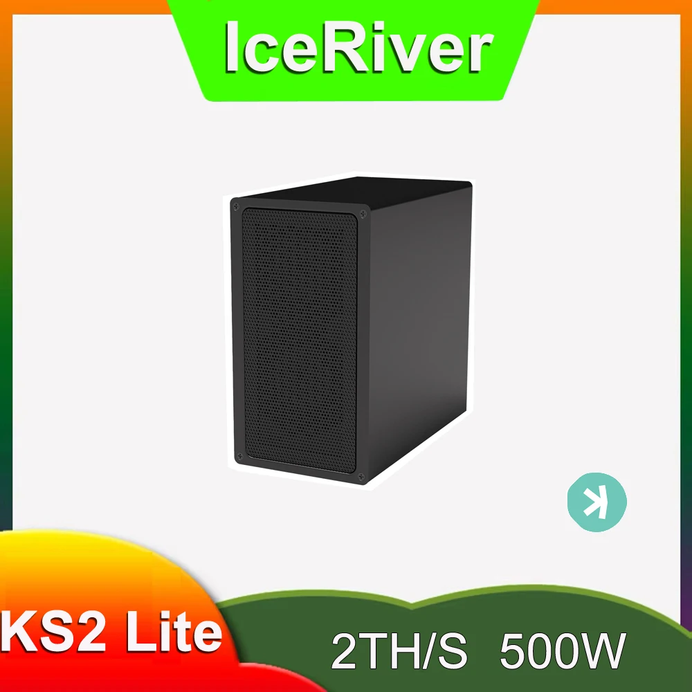 New IceRiver KS2 Lite 2Th/s 500W Kaspa Miner KAS KS2 Lite Coin Mining Kaspa Mining Machine Asic Miner October 15th-30th