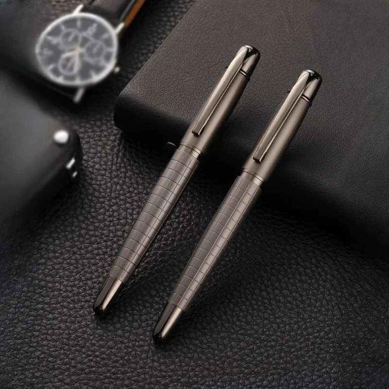 

подарки MB Luxury Rollerball Pen 0.5mm Nib Black Refill Gel Pens Student School Office Accessories Business Smooth Writing