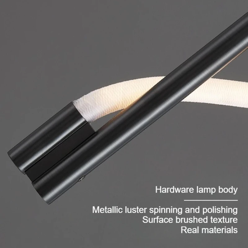 SANDYHA Modern Minimalist Wall Lamp Long Strip Design LED Light for Living Room Bedroom Decoration Aisle Study Lighting Fixtures