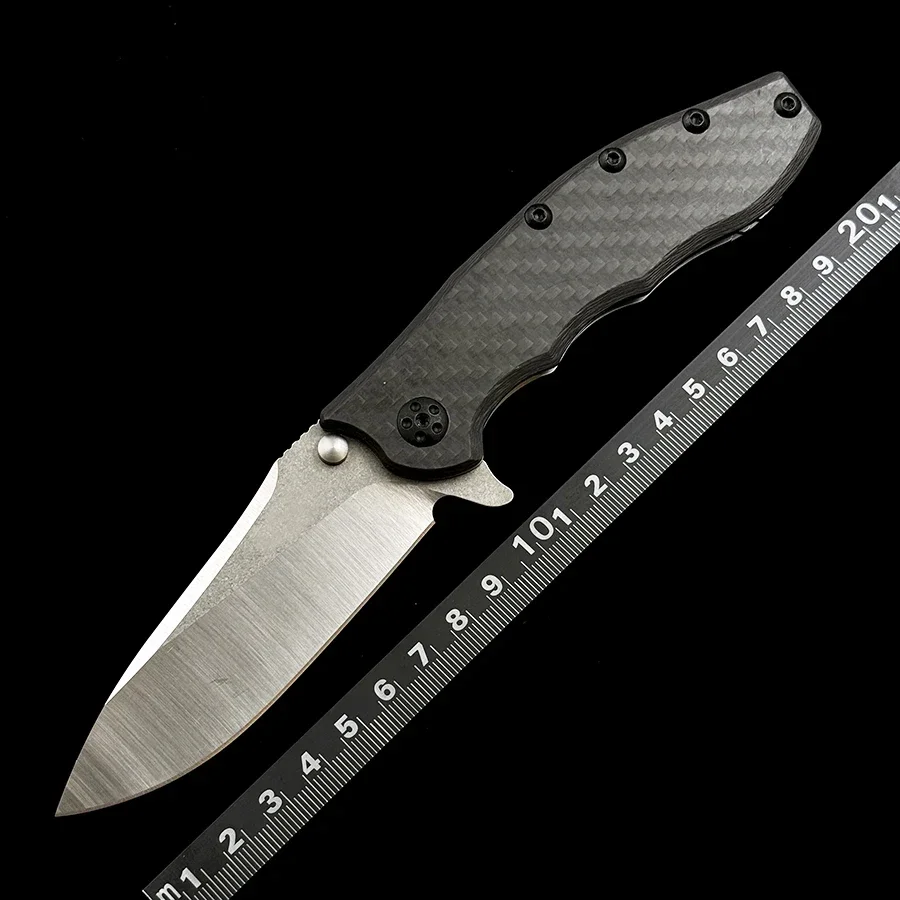 

Складной нож ZT 0562 0562CF Flipper, модель 3,5 дюйма, стандартный карманный инструмент для повседневного использования, кемпинга, охоты, zt0562