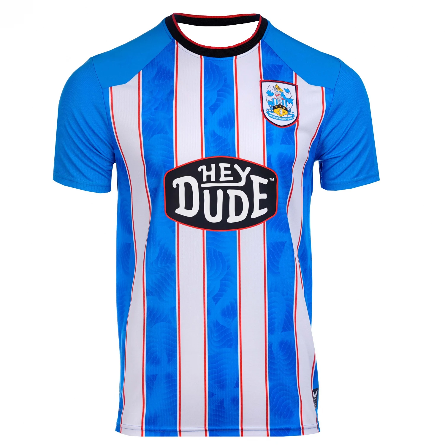 2026_27 Huddersfield Fußball-Trainingsuniform Kurzarm-T-Shirt, 3D-gedruckte, lässige, atmungsaktive Streetwear für Zuhause – Detail 3