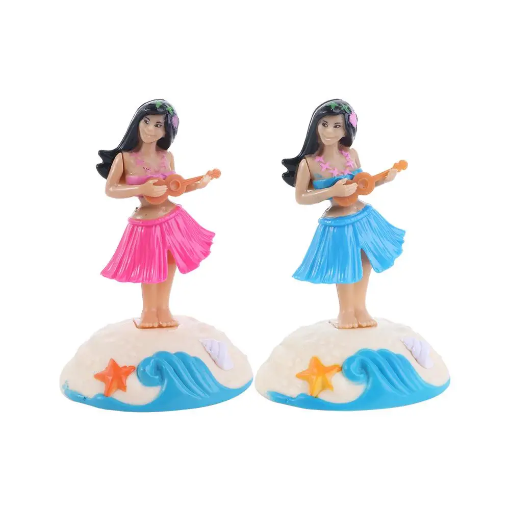 

Hula Dancer Car Decor Grass Skirt Swing Solar Swinging Doll Solar Dancing Girl Solar Powered Hula Girl Swinging Hawaiian Girl