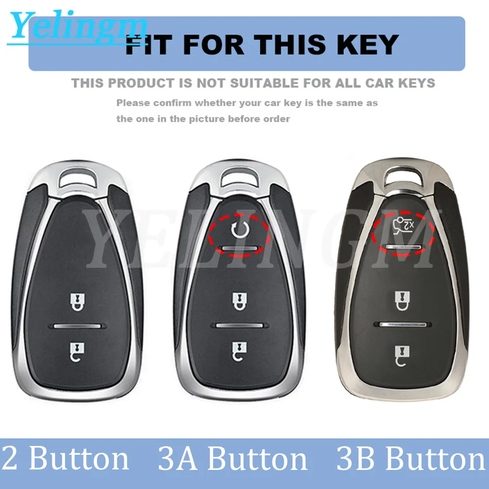Car Key Case For Chevrolet Malibu Blazer Traverse Seeker Onix Equino Volt Bolt Trax Orlando Cruze Spark Sonic Camaro TPU Cover